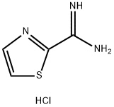 2-Thiazolecarboxamidine Hydrochloride Structure