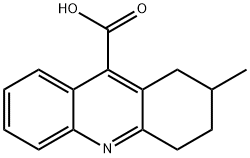 2-METHYL-1,2,3,4-TETRAHYDRO-ACRIDINE-9-CARBOXYLIC ACID Structure