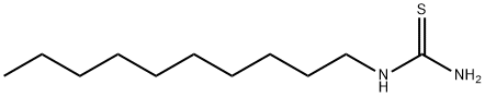 1-DECYL-2-THIOUREA Structure