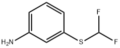 3-DIFLUOROMETHYLSULFANYL-PHENYLAMINE Structure