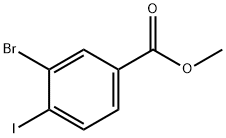 3-BROMO-4-IODOBENZOIC ACID METHYL ESTER Structure