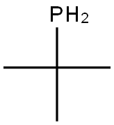 T-BUTYLPHOSPHINE Structure