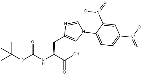 BOC-HIS(DNP)-OH Structure