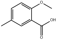 2-METHOXY-5-METHYLBENZOIC ACID Structure