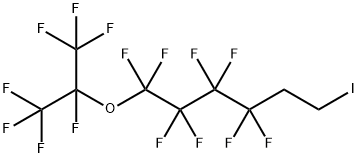 1H,1H,2H,2H-1-IODO-6-(HEPTAFLUOROISOPROPOXY)OCTAFLUOROHEXANE Structure