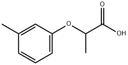 2-(3-METHYLPHENOXY)PROPANOIC ACID Structure