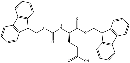 FMOC-D-GLU-OFM Structure