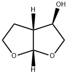 (3R,3aR,6aS)-Hexahydrofuro[2,3-b]furan-3-ol Structure