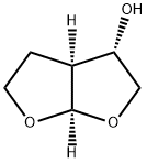 (3S,3aS,6aR)-Hexahydrofuro[2,3-b]furan-3-ol Structure