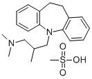 TRIMIPRAMINE MESILATE Structure