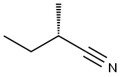 (S)-(+)-2-METHYLBUTYRONITRILE Structure