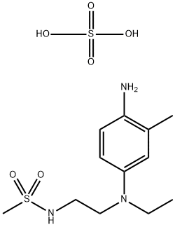 2-[(4-Amino-3-methylphenyl)ethylamino]ethyl sulfate Structure