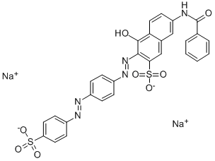 CHLORANTINE FAST RED 5B Structure