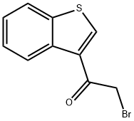 1-Benzo[b]thiophen-3-yl-2-bromoethan-1-one Structure