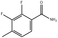 2,3-DIFLUORO-4-METHYLBENZAMIDE Structure