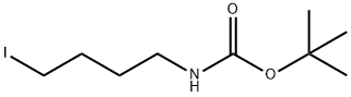 TERT-BUTYL 4-IODOBUTYLCARBAMATE Structure