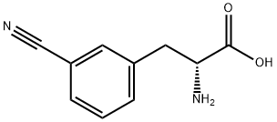 D-3-Cyanophenylalanine Structure