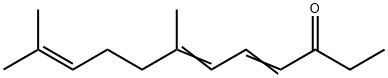 7,11-dimethyldodeca-4,6,10-trien-3-one Structure