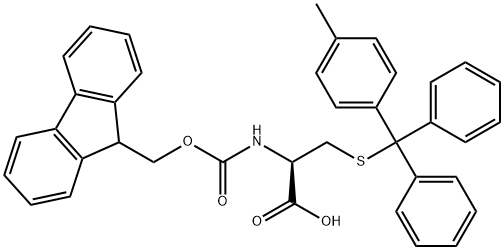 FMOC-CYS(MTT)-OH Structure