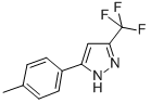 3-(TRIFLUOROMETHYL)-5-P-TOLYL-1H-PYRAZOLE Structure