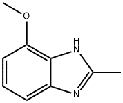 BENZIMIDAZOLE, 4-METHOXY-2-METHYL- Structure