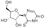 2-THIO-6-AZAURIDINE Structure