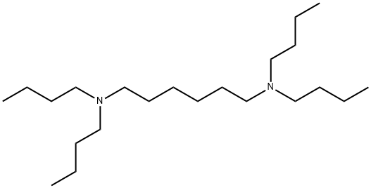 N,N,N',N'-TETRABUTYL-1,6-HEXANEDIAMINE Structure