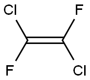 1,2-DICHLORO-1,2-DIFLUOROETHYLENE Structure