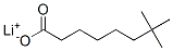 lithium neodecanoate  Structure