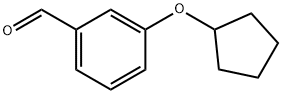 3-(CYCLOPENTYLOXY)BENZALDEHYDE Structure