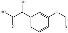 1,3-BENZODIOXOLE-5-GLYCOLIC ACID Structure