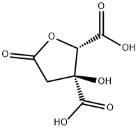 HYDROXYCITRIC ACID LACTONE, (-)-(P) Structure