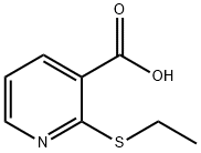 2-(ETHYLTHIO)NICOTINIC ACID Structure