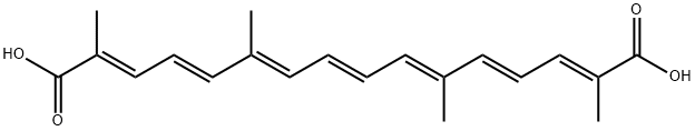 Crocetin Structure