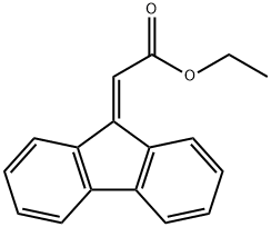 ETHYL 9-FLUORENYLIDENEACETATE Structure