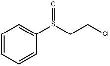 2-CHLOROETHYL PHENYL SULPHOXIDE Structure