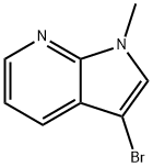 1-METHYL-3-BROMO-7-AZAINDOLE Structure