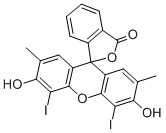 DIIODODIMETHYLFLUORESCEIN Structure