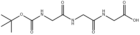 BOC-GLY-GLY-GLY-OH Structure