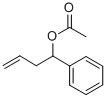 1-PHENYL-3-BUTEN-1-OL ACETATE Structure