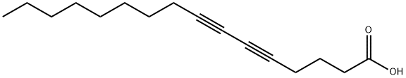 5,7-HEXADECADIYNOIC ACID Structure