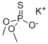 O,O-DIMETHYLPHOSPHOROTHIOATE,POTASSIUMSALT Structure