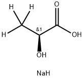 SODIUM L-LACTATE-3,3,3-D3 Structure