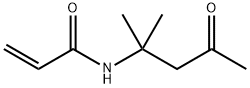 Diacetone acrylamide Structure