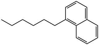 1-N-HEXYLNAPHTHALENE Structure