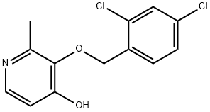 3-[(2,4-DICHLOROBENZYL)OXY]-2-METHYLPYRIDIN-4-OL Structure