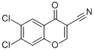 3-CYANO-6,7-DICHLOROCHROMONE Structure