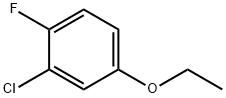 3-CHLORO-4-FLUOROPHENETOLE Structure