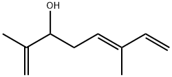 5,7-OCTADIEN-2-OL, 2,6-DIMETHYL Structure