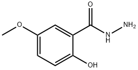 2-HYDROXY-5-METHOXYBENZHYDRAZIDE Structure